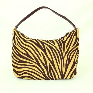 Kate Spade ™️ Zebra Print Hobo Shoulder Bag